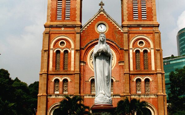 Notre Dame Cathedral in Saigon - Ho Chi Minh City - Vietnam Paradise Travel FAM Trip