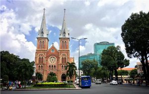 Notre Dame Cathedral - Ho Chi Minh City Tour
