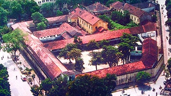 Panoramic view of the prison from above