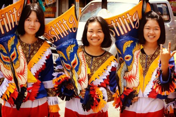Phi Ta Khon Ghost Festival in Loei, Thaiand