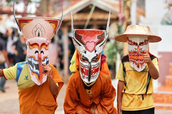 Phi Ta Khon Ghost Festival in Thailand