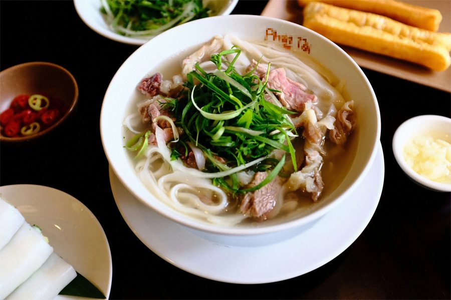 Beef noodle soup, a famous Vietnam food - best dishes