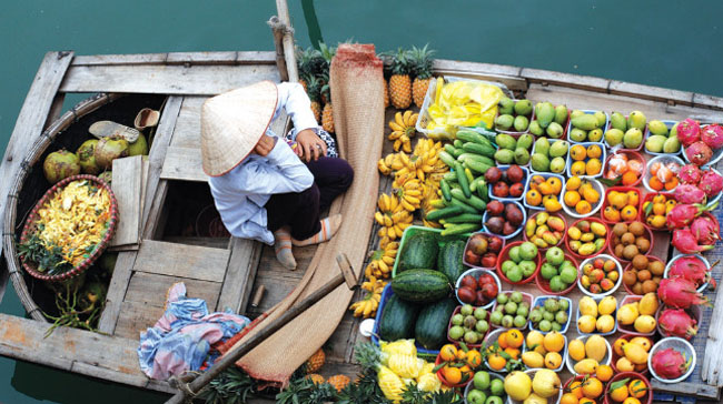 Phong Dien Floating Market
