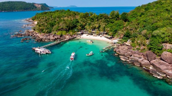 Vietnam in February reveals Phu Quoc Island, a tropical haven of sunshine.