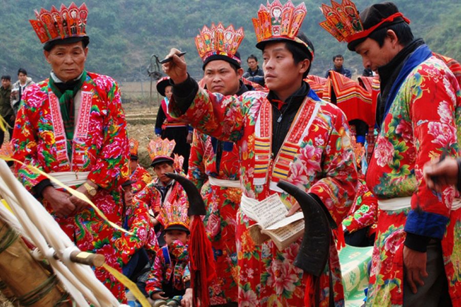 The religion of Dao People honors harmony between humans, spirits, and the earth.