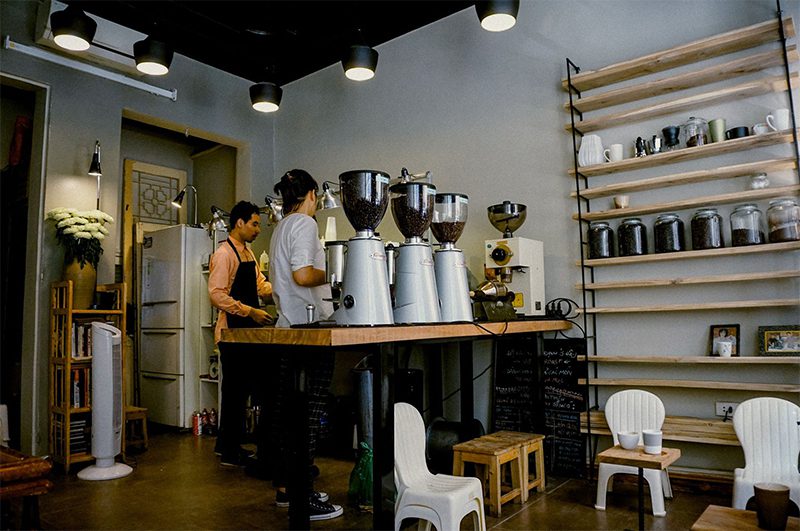 Bartenders of Reng Reng Cafe