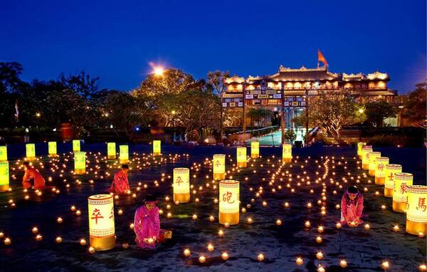 Royal Night, art program within the framework of Hue Festival, held at Hue Imperial City - UNESCO Heritage