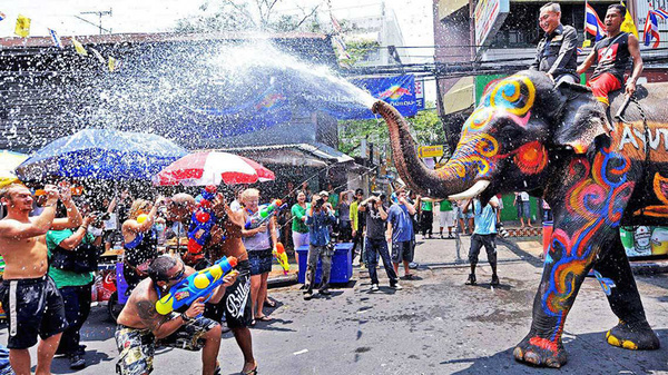 Songkran Water Festival Thailand