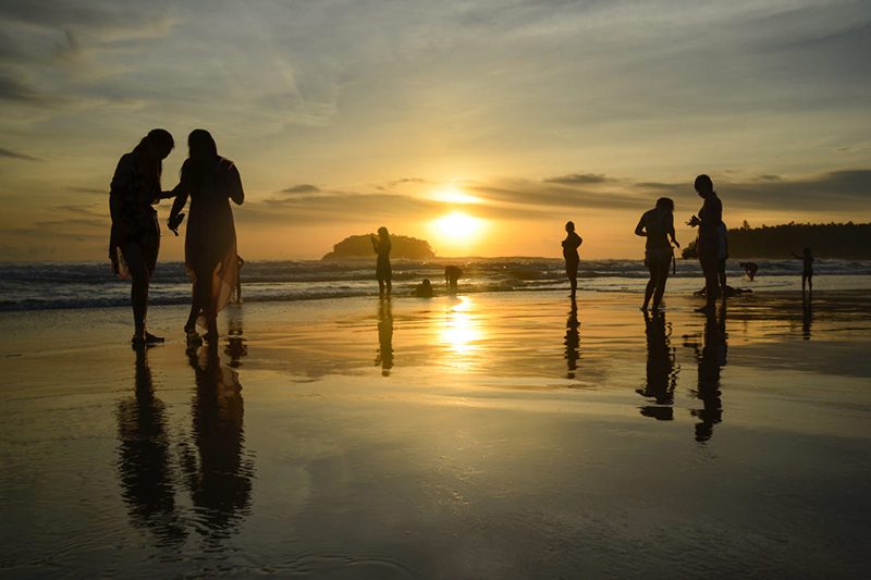 Spectacular sun at Kata Beach
