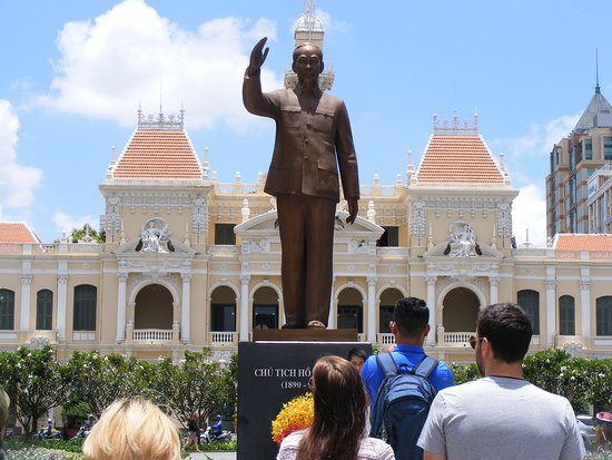 Statue of President Ho Chi Minh