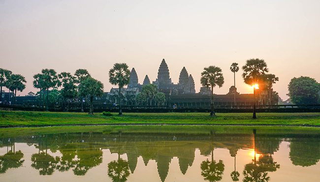 Sunrise in Siem Reap