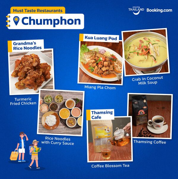 Chaque plat vous permettra de découvrir une nouvelle facette des saveurs de la région, avec des influences sud-thaïlandaises indéniables.