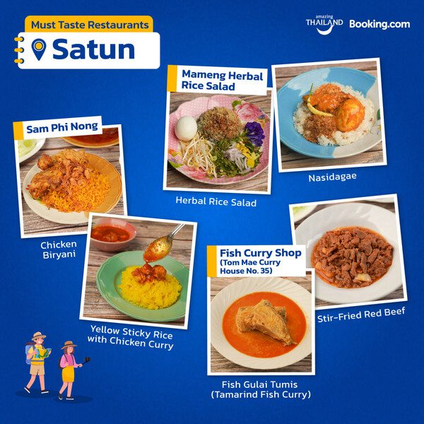 From fragrant curries to fresh seafood, each dish transports you to the culinary world of southern Thailand.