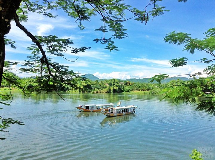 The Famous Huong River in Hue - 11 Days in Vietnam