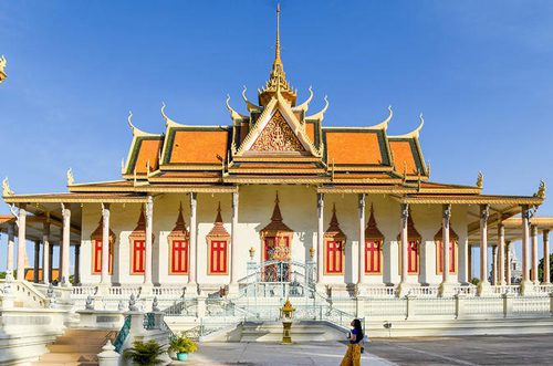 The Royal Palace in Phnom Penh