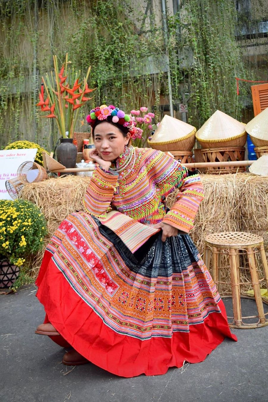 Hmong People honor their traditions through dance, music, and handmade ceremonial clothing.