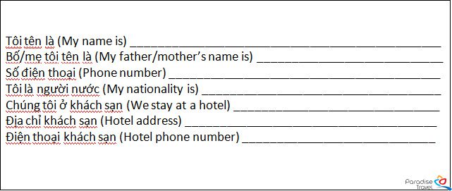 Travel to Vietnam with kids - Essential information for your kids