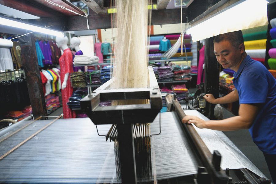 Van phuc silk village, a famous traditional craft village in Vietnam