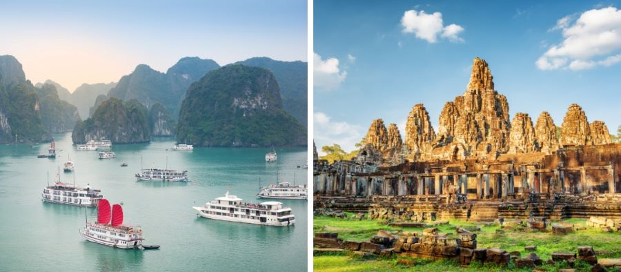 Exploring vibrant landscapes and heritage-family travel to Vietnam and Cambodia inspires awe
