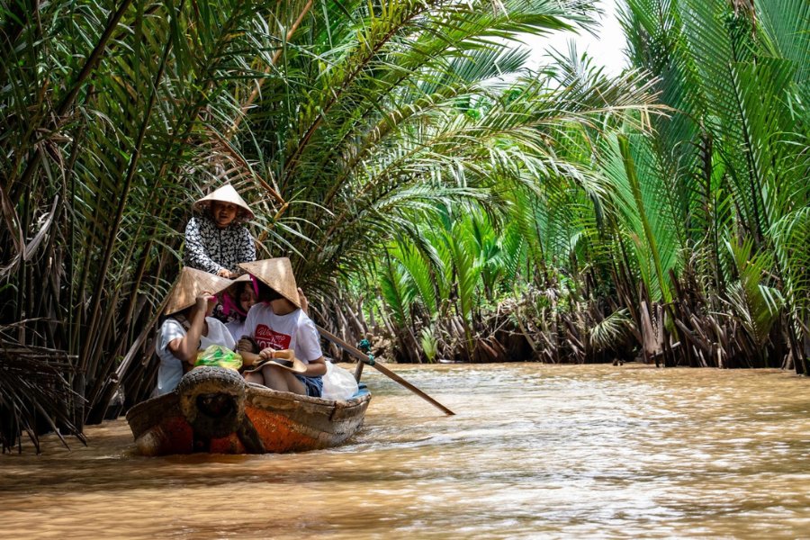 The Mekong Delta is one of the best places to visit in Vietnam.