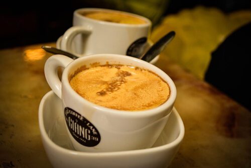 Vietnamese famous egg coffee