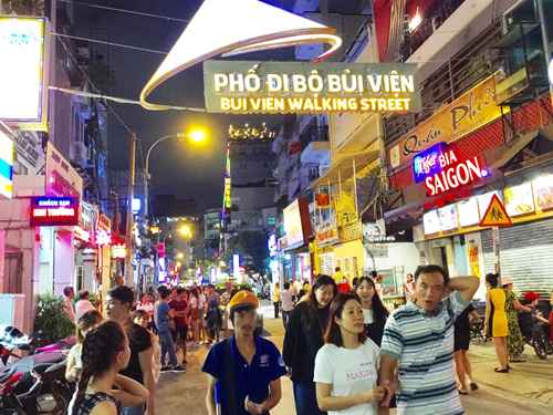 Bui Vien walking street
