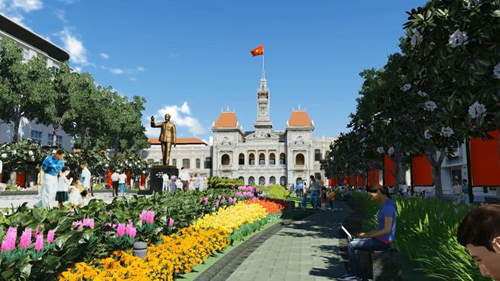 Nguyen Hue walking street