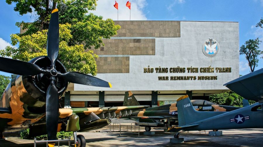 Travel Vietnam with kids and explore the War Remnants Museum’s powerful, moving exhibits