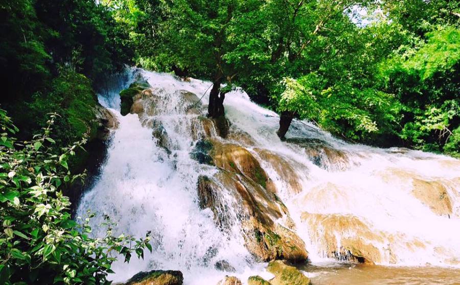 Waterfall in Lashio - Trekking in Myanmar