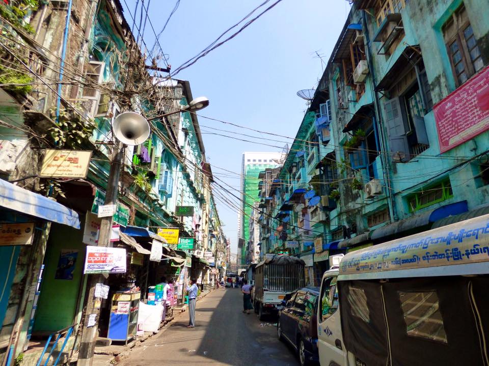yangon old town